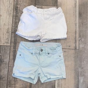 Girls jean shorts size 7 Joe jeans and Cherokee